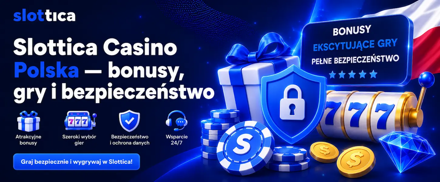 Slottica Casino Polska – bonusy, gry i bezpieczna rozgrywka Slottica Casino Polska oferuje bonusy, gry i bezpieczeństwo z ochroną danych oraz atrakcyjnymi nagrodami dla graczy.